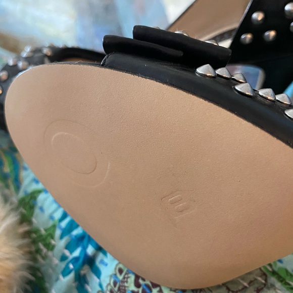 Not for sale Beautiful soft luxurious leather studded heels - Picture 9 of 13